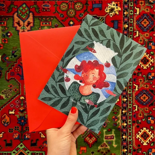 Nowruz Postal Card