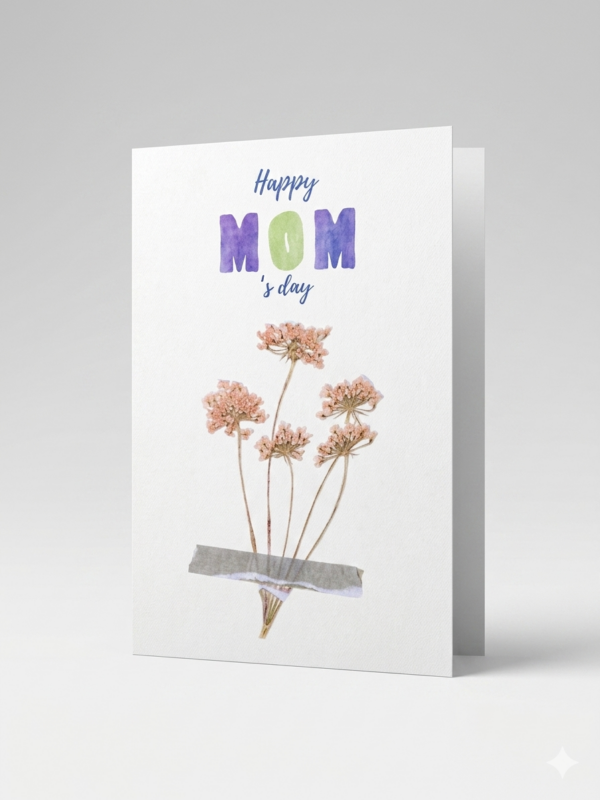 Happy Mom’s Day Floral Greeting Card