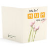 The Best Mum Tulip Greeting Card