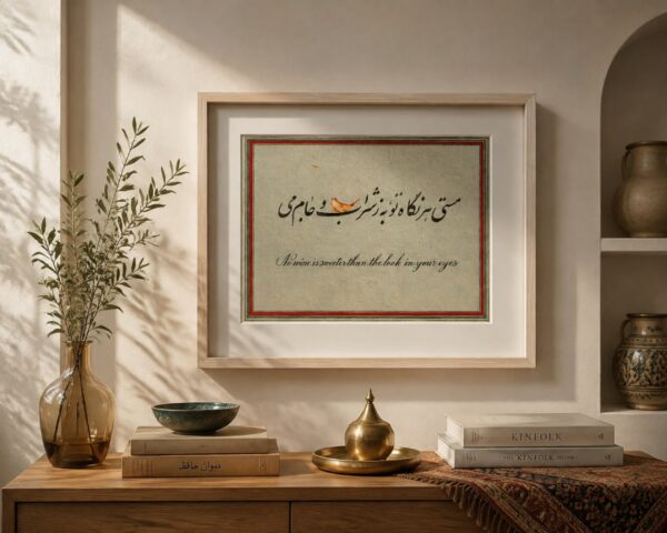 9r9hdh.jpg Bounds of Beauty - Persian Calligraphy Original Artwork