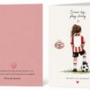 Football Birthday Card – Little Champion (A6)